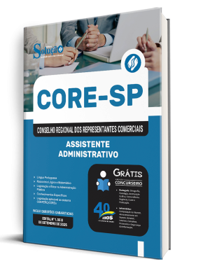 Apostila CORE-SP 2025 - Assistente Administrativo - Imagem 2